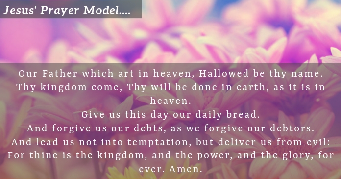 Jesus' Prayer Model Facebook Template