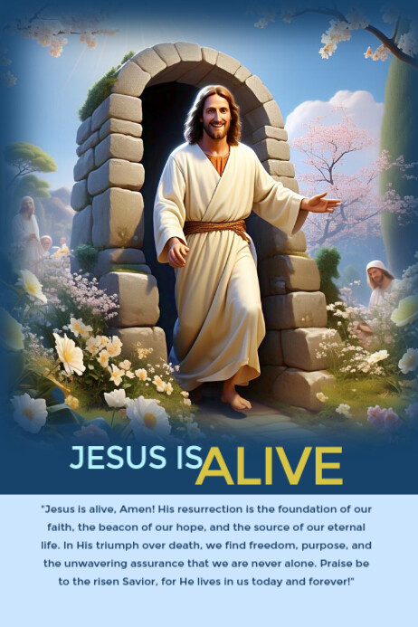 Jesus Template | PosterMyWall