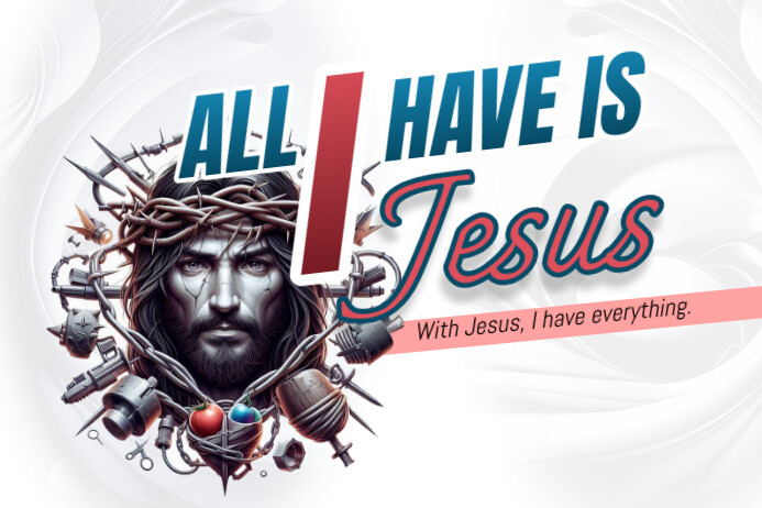 jesus Poster template