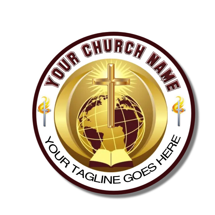 jesus logo, christian logo,church logo, logo template