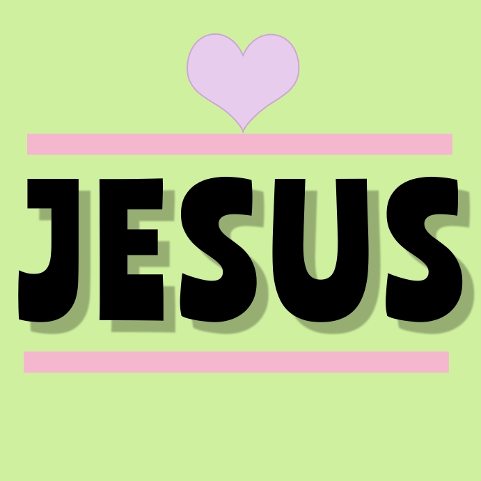 Jesus Logo Message Instagram template
