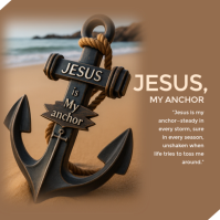 Arancione Religious Inspiration Instagram Post Template