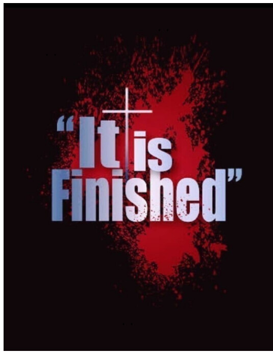 Jesus said it is finished Pamflet (VSA Brief) template
