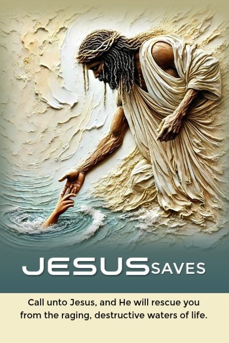 Jesus saves Template | PosterMyWall