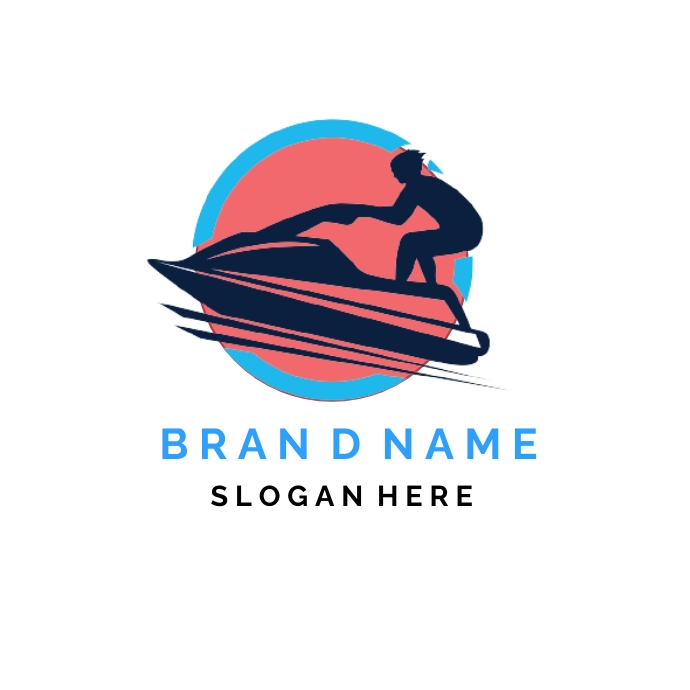 jet ski logo Template PosterMyWall