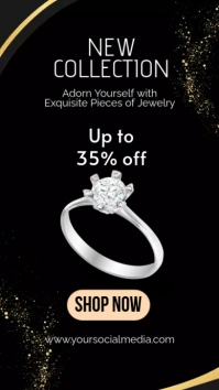 jewelery new collection Instagram Story template