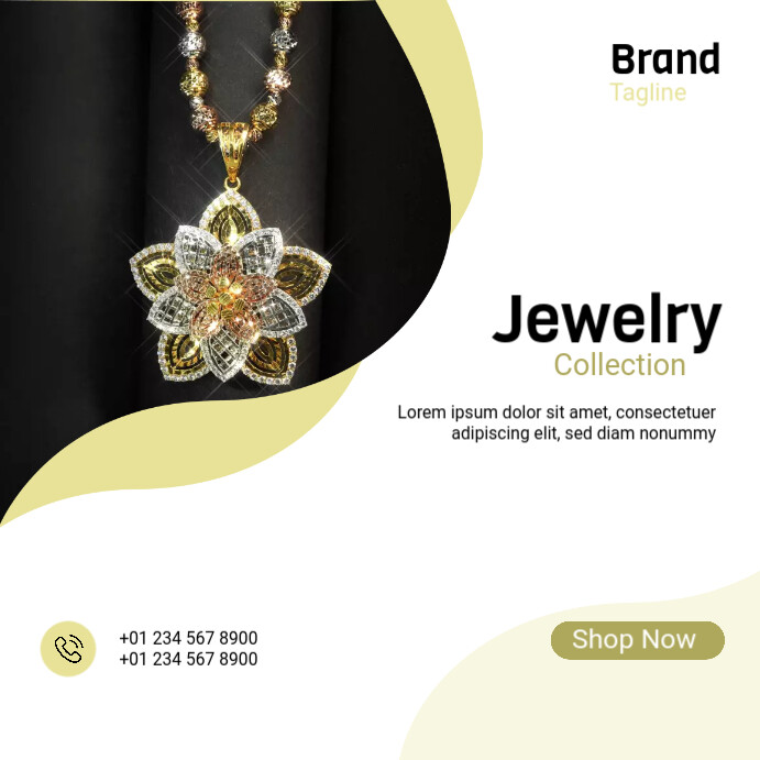 Jewelry Template PosterMyWall