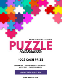 70 Puzzle Customizable Design Templates Postermywall Poster Design Puzzle 2022