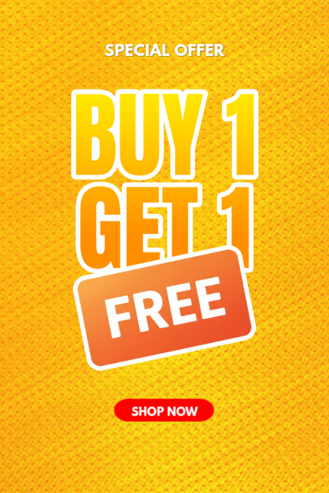 Orange Special Offer Posters Template | PosterMyWall