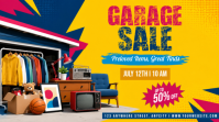 Jingga Ceria Garage Sale Pos Twitter template