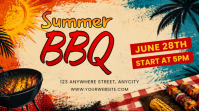 Jingga Ceria Summer BBQ Pos Twitter Iphosti le-Twitter template