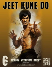 JKD Jeet Kune Do Iflaya (Incwadi ye-US) template