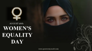 Sort Women's Equality Day Digitalt display Template