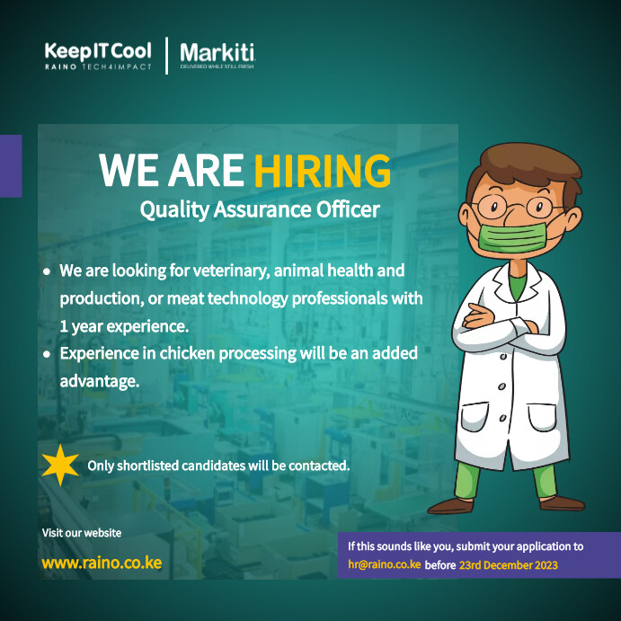 Job AD Template PosterMyWall