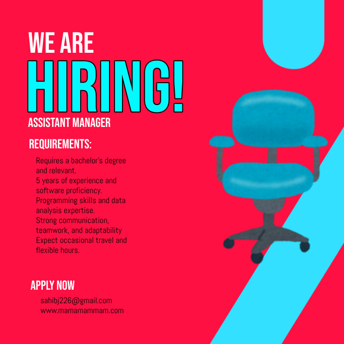 job ads Template | PosterMyWall