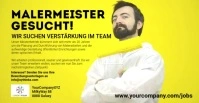 Job announcement Template Banner Cover Header
