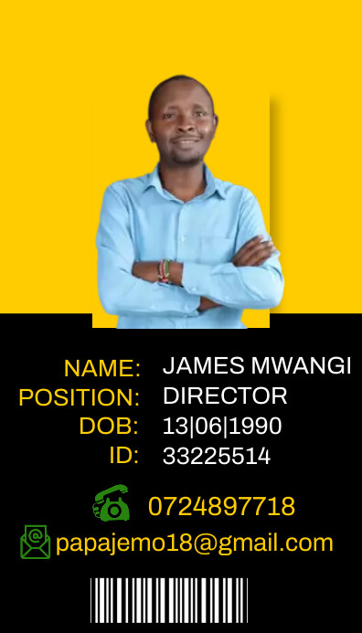 Small Job Card job card Template | PosterMyWall