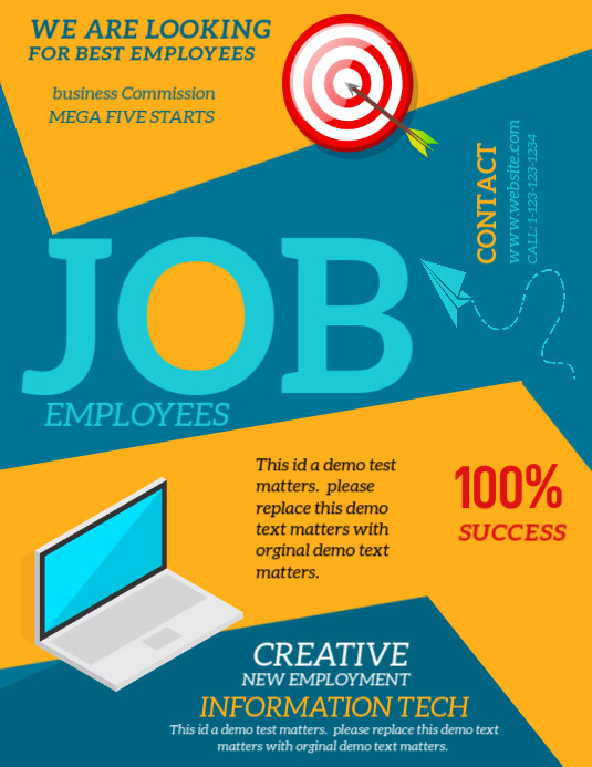 Copy of Job | PosterMyWall