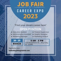 Job Fair & Career Expo Instagram post template