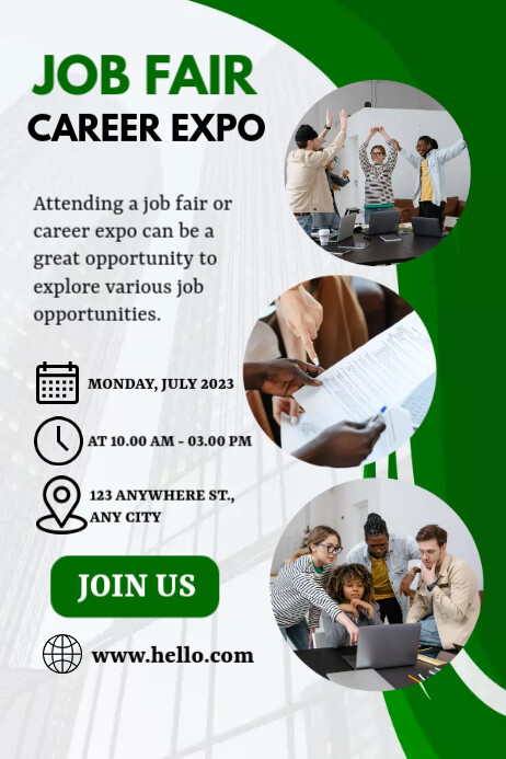 Job Fair Template | PosterMyWall