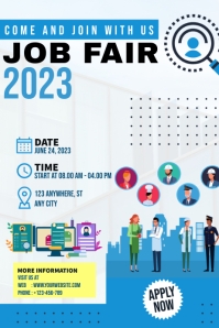 JOB FAIR POSTER TEMPLATE | PosterMyWall
