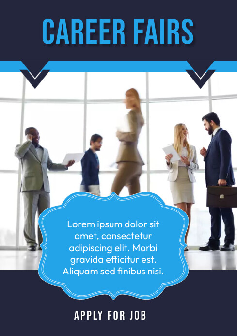 Job Fair Roster Job Fair Template | PosterMyWall
