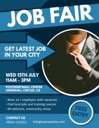 340 Job Fair Flyer Aanpasbare Ontwerpsjablonen Postermywall