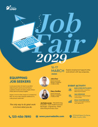 Career Fair Flyer Template | PosterMyWall