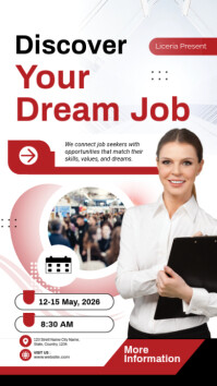 Job Fair Instagram Story Template