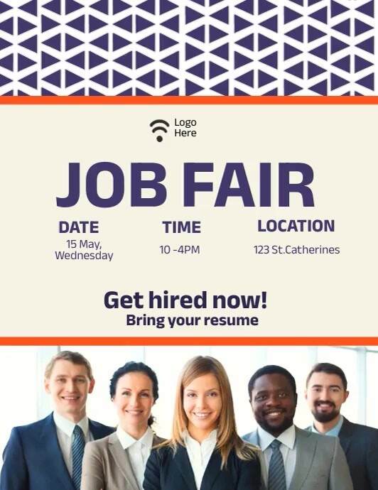 Copy of job fair poster | PosterMyWall
