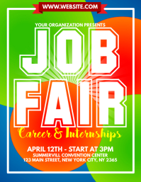 Job Fair Poster Template | PosterMyWall