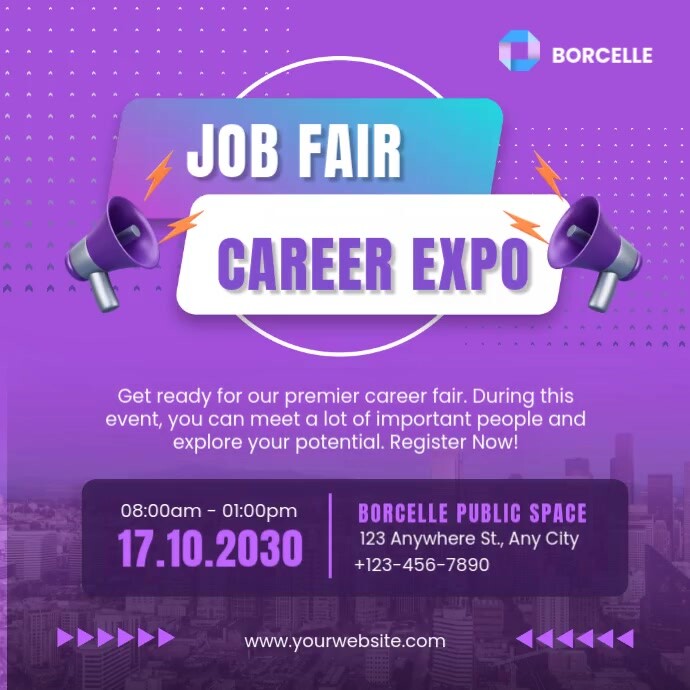 job fair template | PosterMyWall