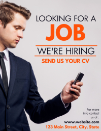 CDL Driver Hiring Poster Flyer Template | PosterMyWall