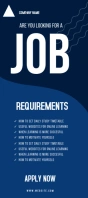 JOB HIRING FLYER rack card template