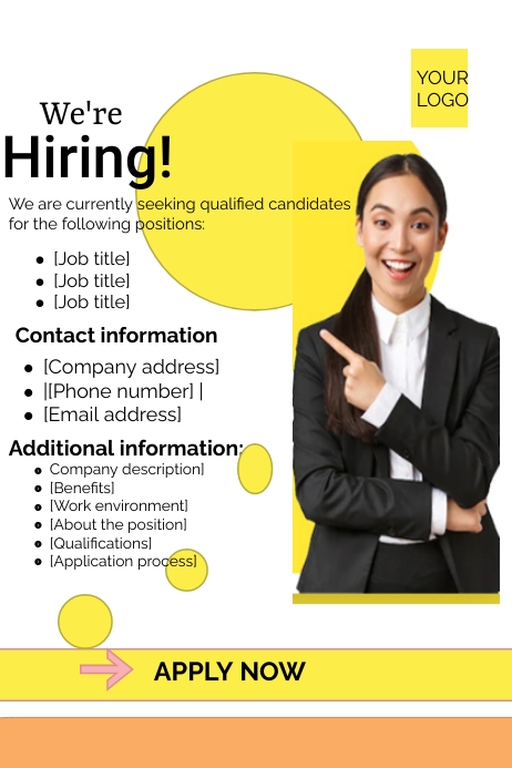 Job hiring poster Template | PosterMyWall