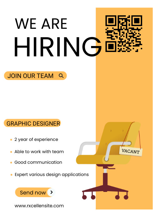 Job hiring poster Template | PosterMyWall
