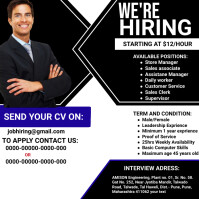 Job Hiring Template PosterMyWall