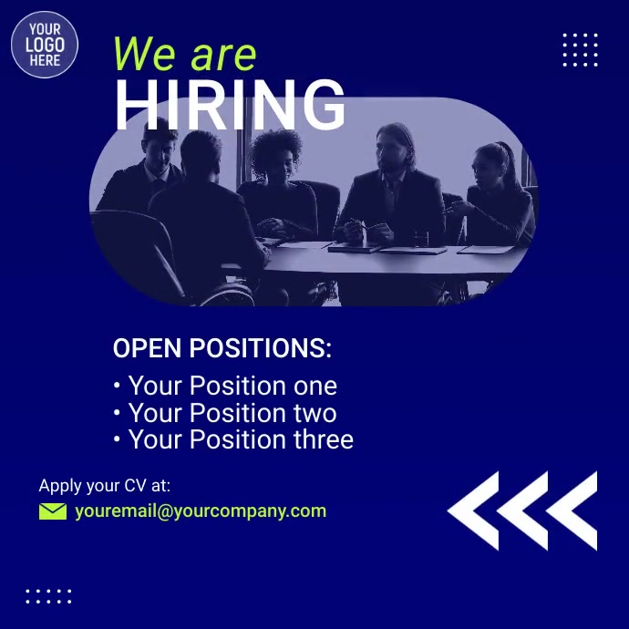 Job offer Video Ad Template | PosterMyWall