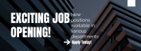 Job Openings Human resources Template Facebook Cover Photo