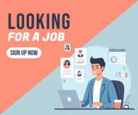 Job opportunity, online ad, we are hiring Umugqa Omkhulu template