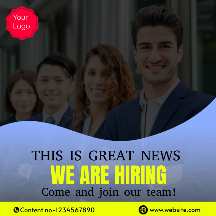 Job poster Template | PosterMyWall