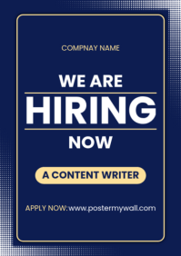 Job Recruitment A2 template