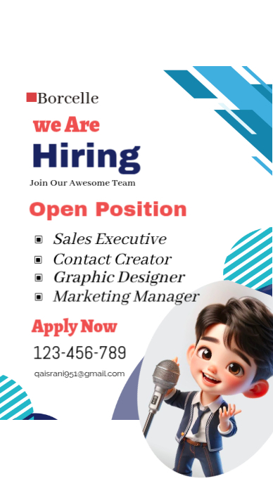 Job Recruitment Facebook Story Template | PosterMyWall