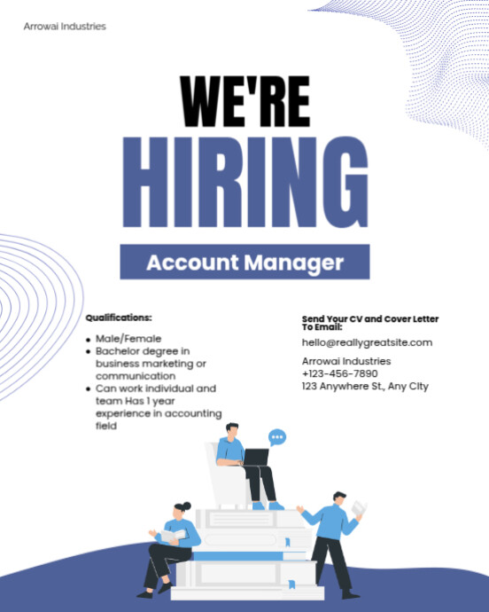 Copy of Job Vacancy Announcement | PosterMyWall