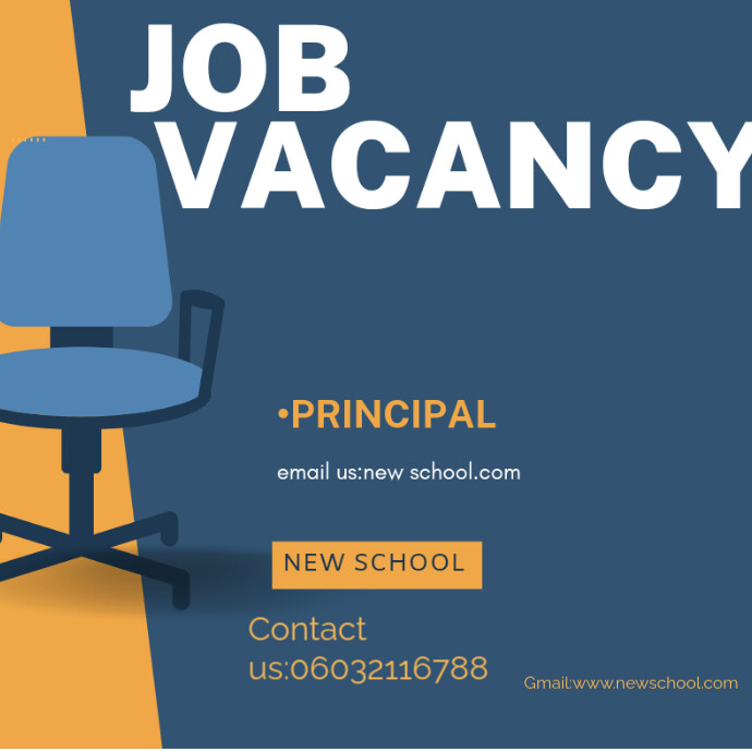 Vacancy Poster Example Job VACANCY flyer poster Template | PosterMyWall