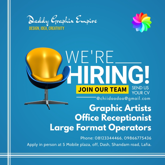 Job vacancy post | PosterMyWall