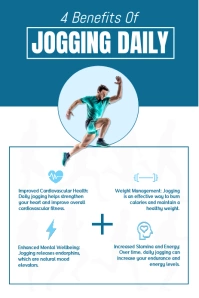 Jogging Flyer Design template
