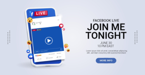 join live Ibinahaging Larawan sa Facebook template