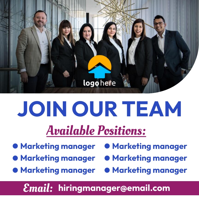 Copy of join our team | PosterMyWall