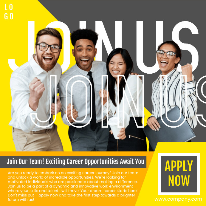 Join Our Team Template | PosterMyWall